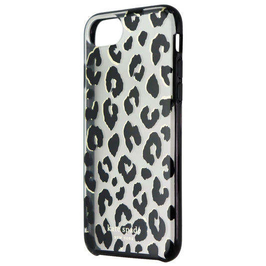 Kate Spade Hardshell Case for Apple iPhone SE (3rd Gen) - City Leopard Black Cell Phone - Cases, Covers & Skins Kate Spade    - Simple Cell Bulk Wholesale Pricing - USA Seller