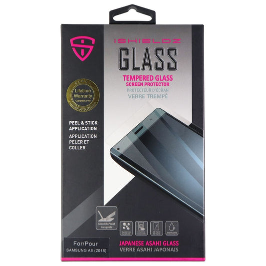 iShieldz Asahi Tempered Glass Screen Protector for Samsung A8 (2018) - Clear Cell Phone - Screen Protectors iShieldz    - Simple Cell Bulk Wholesale Pricing - USA Seller
