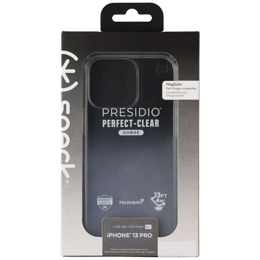 Speck Presidio Perfect-Clear Ombre Case for iPhone 13 Pro - Clear/Atmosphere Cell Phone - Cases, Covers & Skins Speck - Simple Cell Bulk Wholesale Pricing - USA Seller