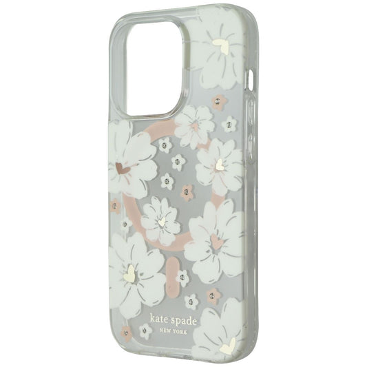 Kate Spade Protective Hardshell Case for MagSafe for iPhone 14 Pro - Peony