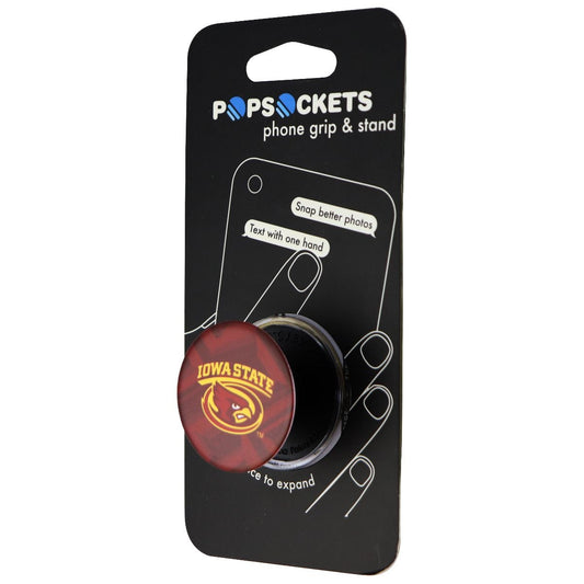 PopSockets: Collapsible Grip & Stand for Phones and Tablets - Iowa State Cell Phone - Mounts & Holders PopSockets - Simple Cell Bulk Wholesale Pricing - USA Seller