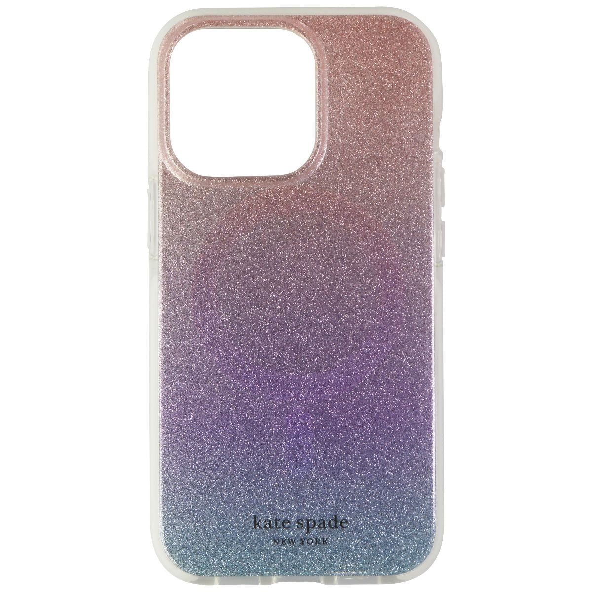 Kate Spade Hardshell Case for MagSafe for iPhone 13 Pro - Glitter Ombre Pink