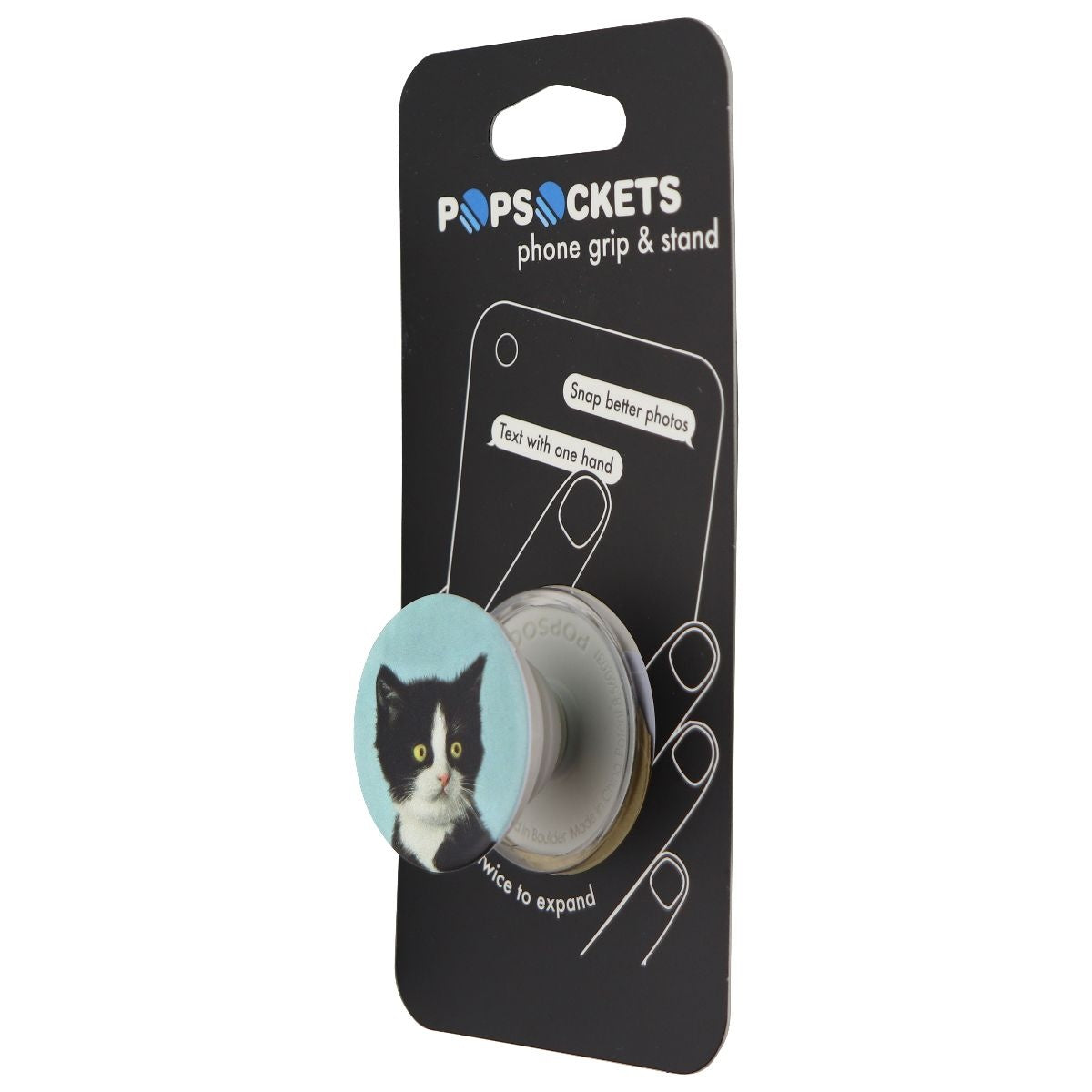 PopSockets: Collapsible Grip & Stand for Phones and Tablets - Ralphie / Cat Cell Phone - Mounts & Holders PopSockets    - Simple Cell Bulk Wholesale Pricing - USA Seller