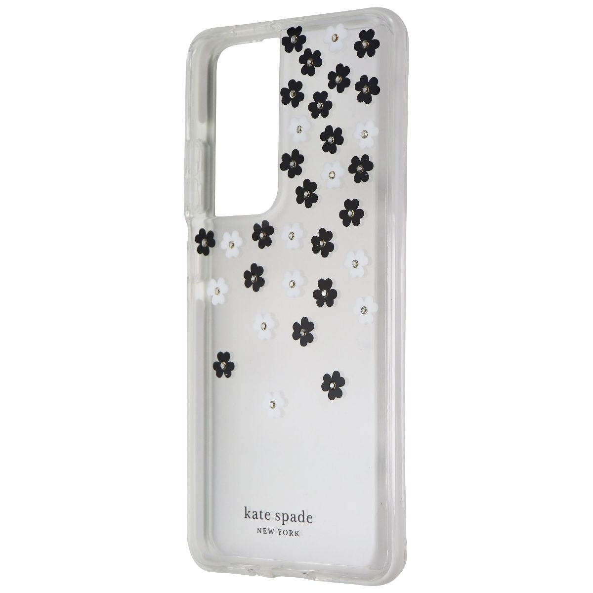 Kate Spade Defensive Hardshell Case for Galaxy S21 Ultra 5G - Scattered Flowers Cell Phone - Cases, Covers & Skins Kate Spade    - Simple Cell Bulk Wholesale Pricing - USA Seller