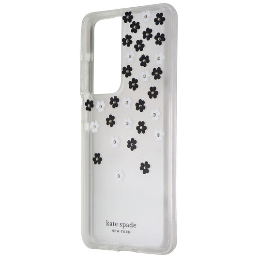 Kate Spade Defensive Hardshell Case for Galaxy S21 Ultra 5G - Scattered Flowers Cell Phone - Cases, Covers & Skins Kate Spade - Simple Cell Bulk Wholesale Pricing - USA Seller
