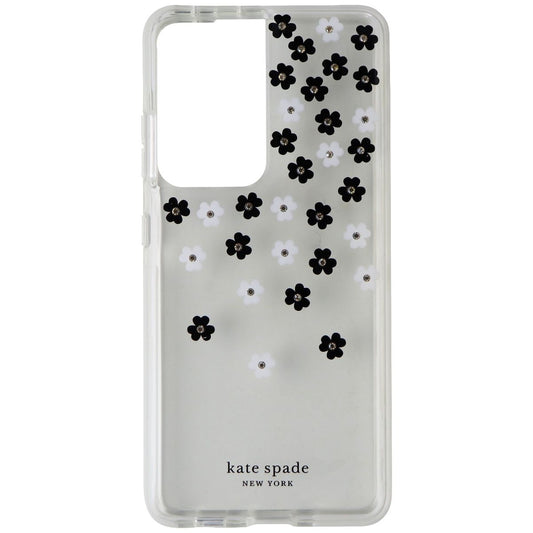 Kate Spade Defensive Hardshell Case for Galaxy S21 Ultra 5G - Scattered Flowers Cell Phone - Cases, Covers & Skins Kate Spade    - Simple Cell Bulk Wholesale Pricing - USA Seller