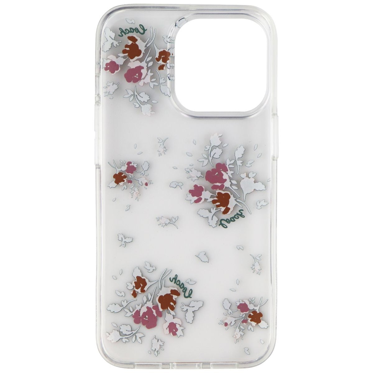Coach Protective Hardshell Case for iPhone 13 Pro - Rose Bouquet/Clear Cell Phone - Cases, Covers & Skins Coach    - Simple Cell Bulk Wholesale Pricing - USA Seller