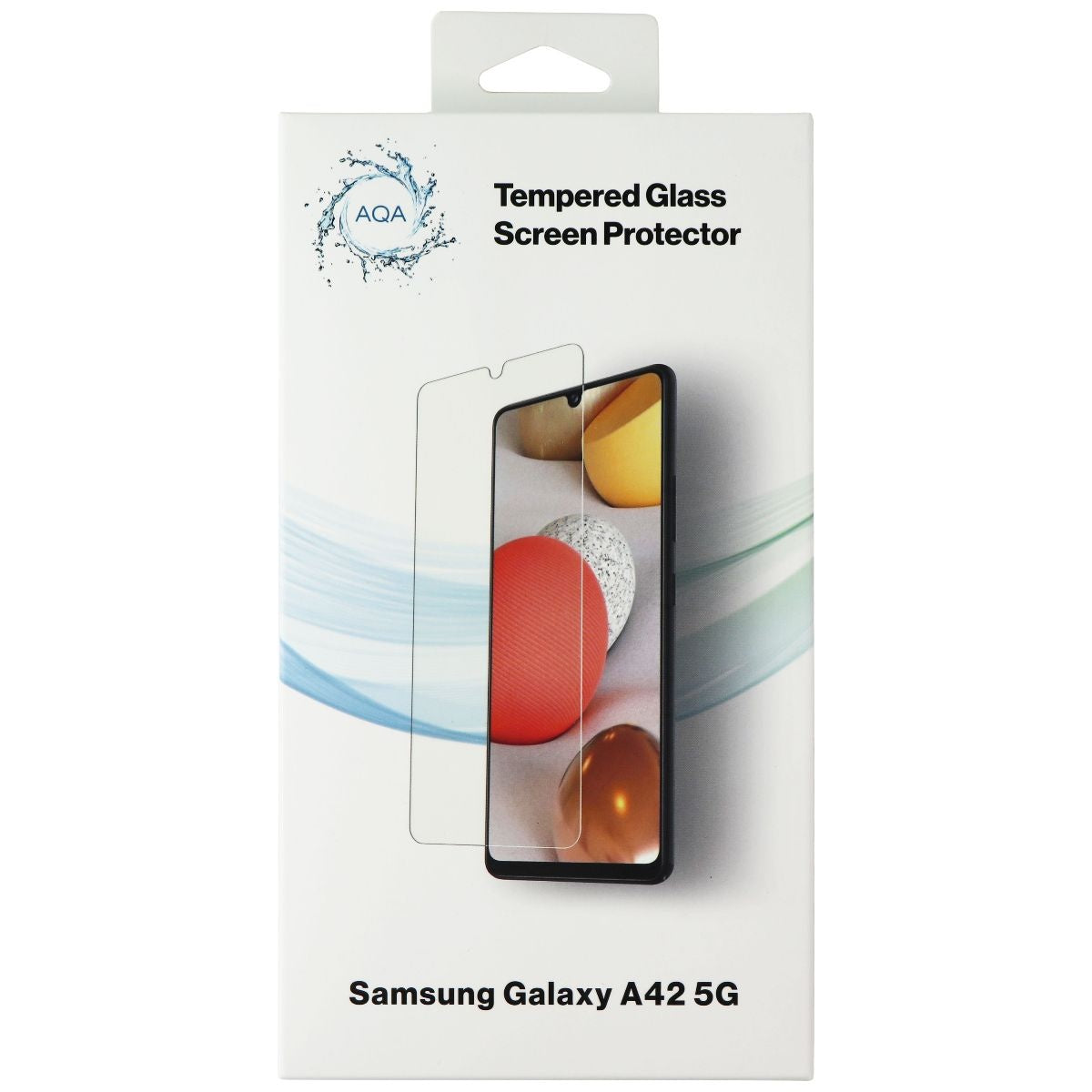 AQA Tempered Glass Screen Protector for Samsung Galaxy A42 5G - Clear Cell Phone - Screen Protectors AQA    - Simple Cell Bulk Wholesale Pricing - USA Seller