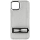 AQA Hard Protective Case w/ Kickstand for Apple iPhone 13 - Silver Glitter Cell Phone - Cases, Covers & Skins AQA - Simple Cell Bulk Wholesale Pricing - USA Seller