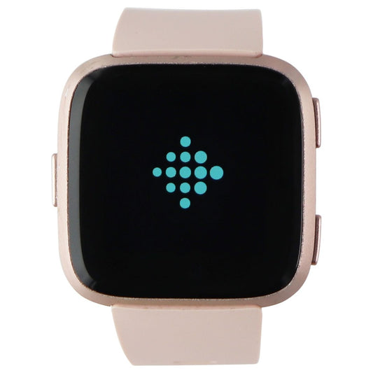 Fitbit Versa (1st Gen) Smart Watch - Rose Gold Aluminum/Pink Band (FB505)