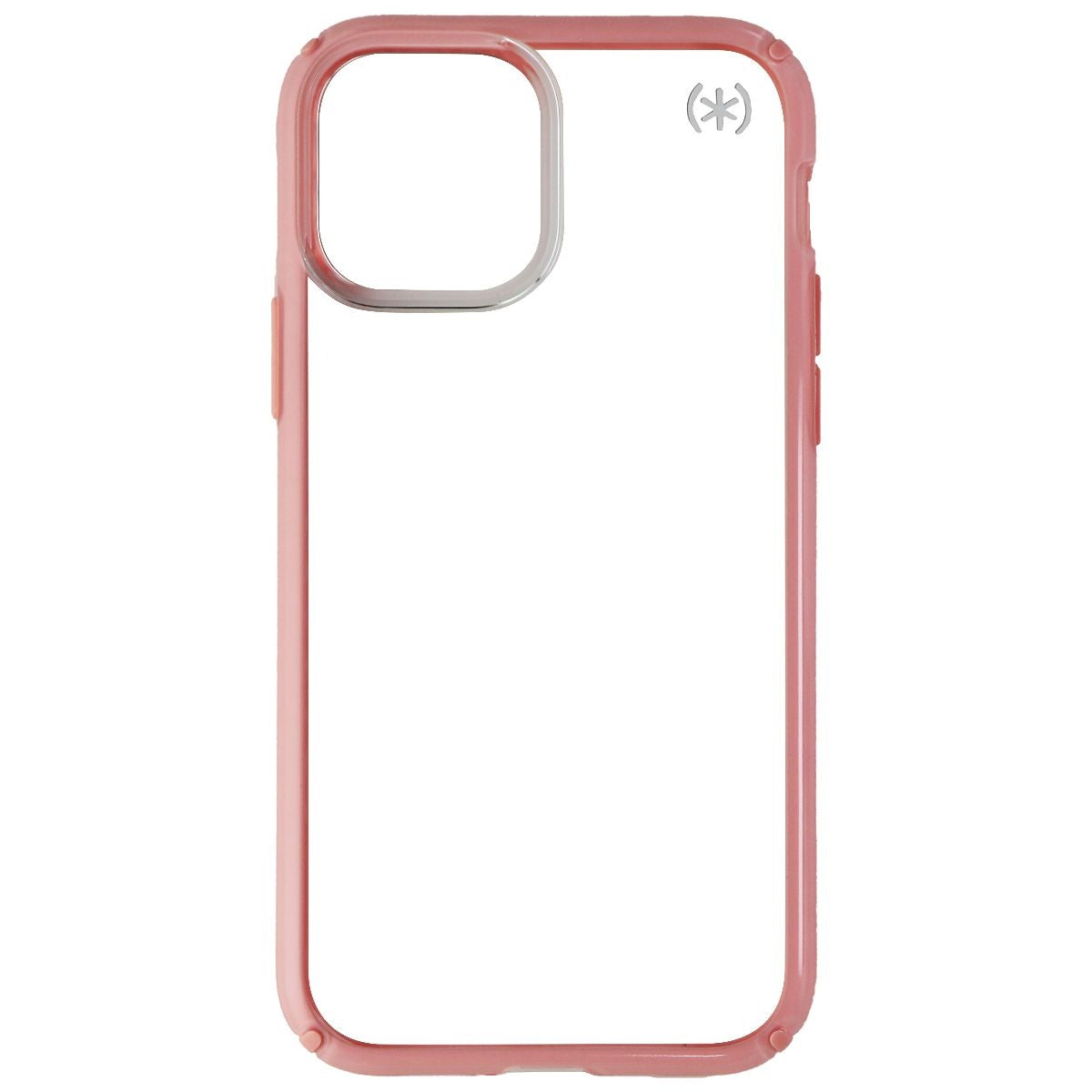Speck Perfect-Clear Impact Geo Case for iPhone 12 & 12 Pro - Clear/Rosy Pink Cell Phone - Cases, Covers & Skins Speck - Simple Cell Bulk Wholesale Pricing - USA Seller