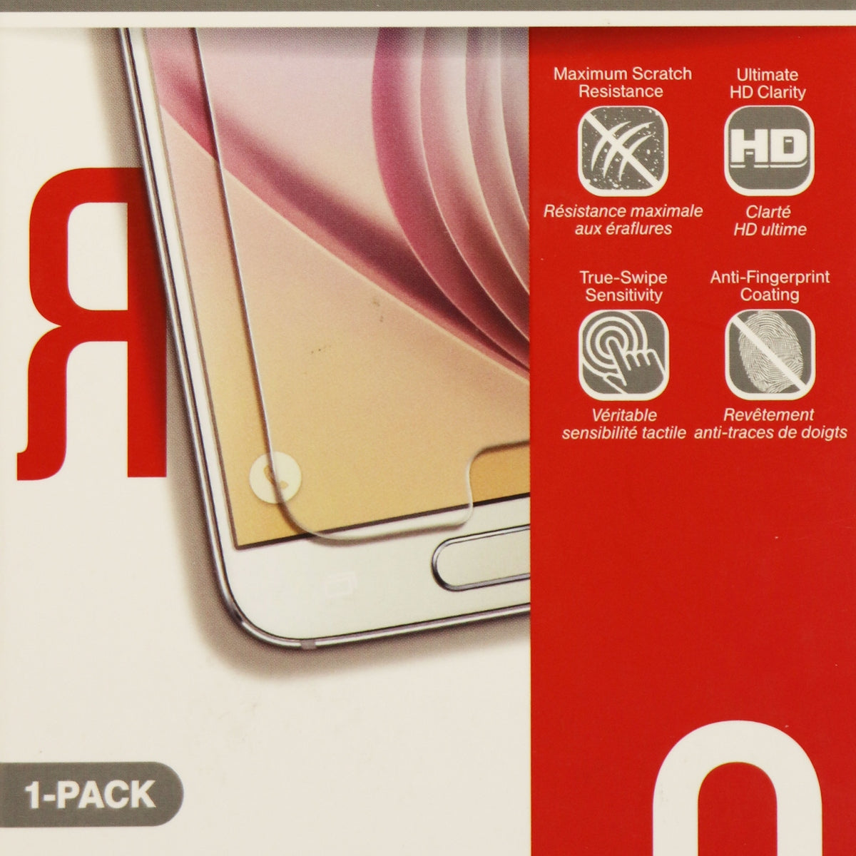 Random Order Tempered Glass Screen Protector for Samsung Galaxy S6 - Clear Cell Phone - Screen Protectors Random Order - Simple Cell Bulk Wholesale Pricing - USA Seller