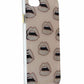Rebecca Minkoff Designer Double Layer iPhone 7 Case Cover - Glitter Lips Cell Phone - Cases, Covers & Skins Rebecca Minkoff    - Simple Cell Bulk Wholesale Pricing - USA Seller