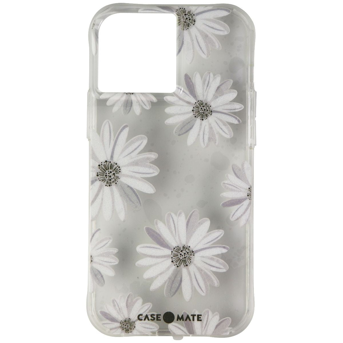 Case-Mate Tough Prints Case for iPhone 13 Pro Max / 12 Pro Max - Glitter Daisies Cell Phone - Cases, Covers & Skins Case-Mate - Simple Cell Bulk Wholesale Pricing - USA Seller
