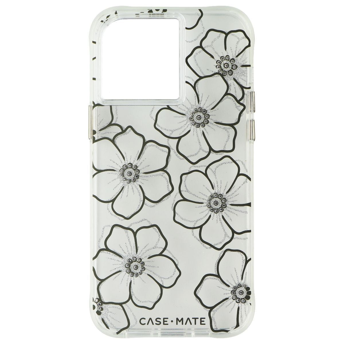 Case-Mate Tough Clear Series Case for iPhone 14 Pro Max - Floral Gems Cell Phone - Cases, Covers & Skins Case-Mate - Simple Cell Bulk Wholesale Pricing - USA Seller
