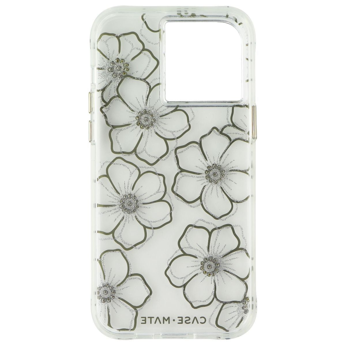Case-Mate Tough Clear Series Case for iPhone 14 Pro Max - Floral Gems Cell Phone - Cases, Covers & Skins Case-Mate - Simple Cell Bulk Wholesale Pricing - USA Seller