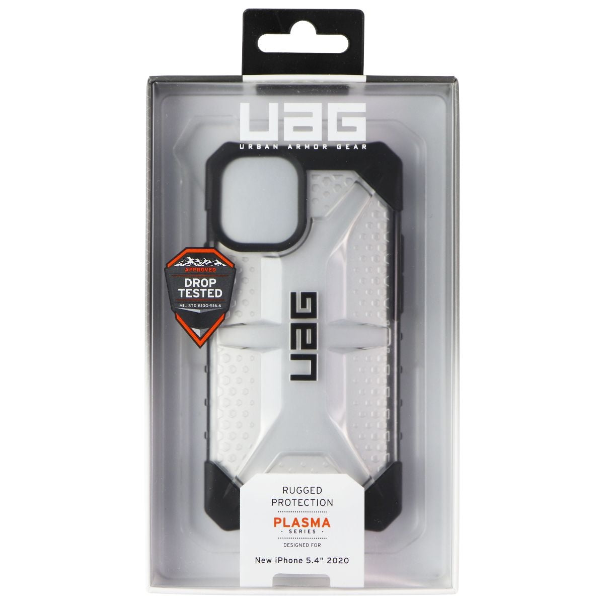 UAG Plasma Series Hard Case for Apple iPhone 12 mini - Ice/Black