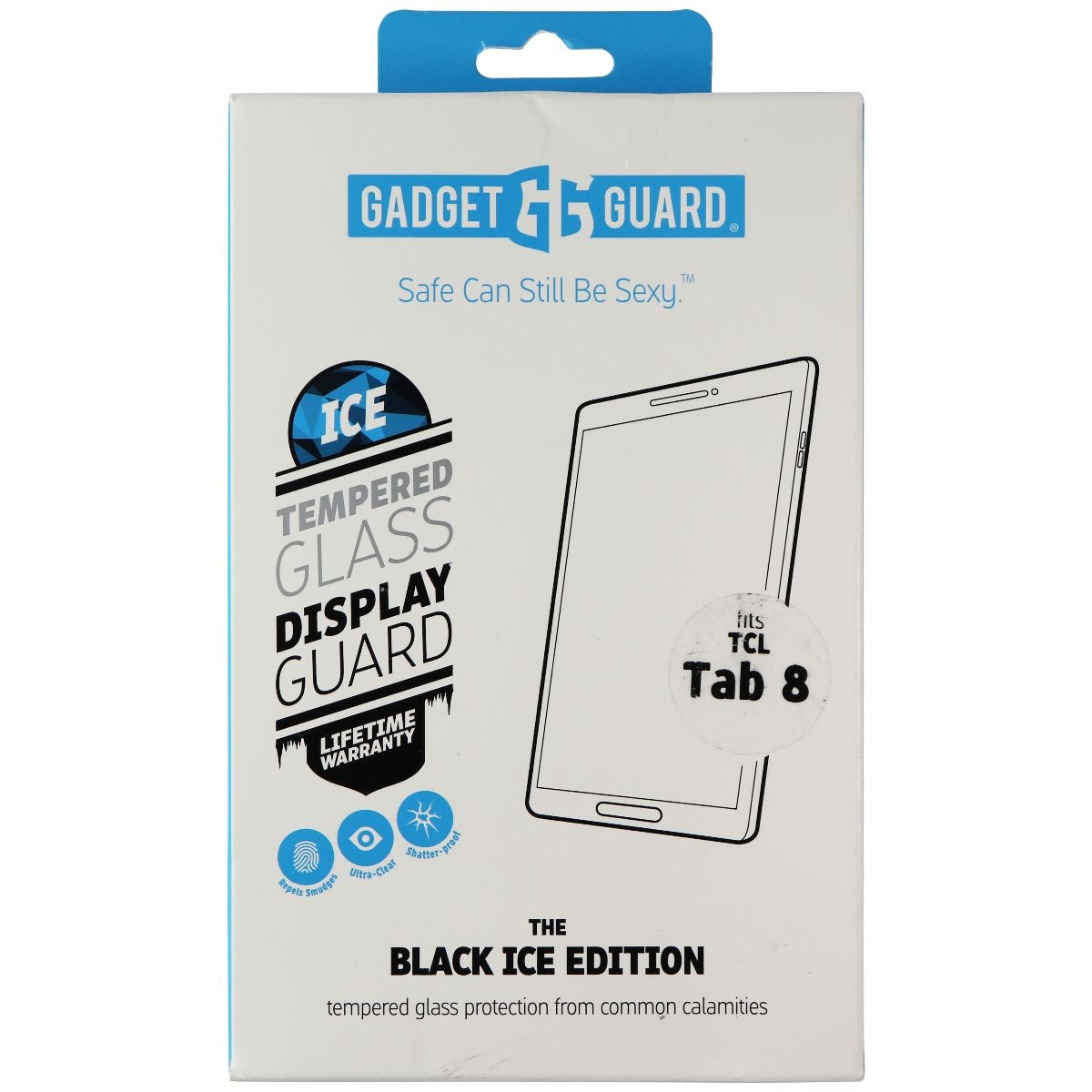 Gadget Guard Black Ice Edition Tempered Glass for TCL Tab 8 - Clear iPad/Tablet Accessories - Screen Protectors Gadget Guard - Simple Cell Bulk Wholesale Pricing - USA Seller