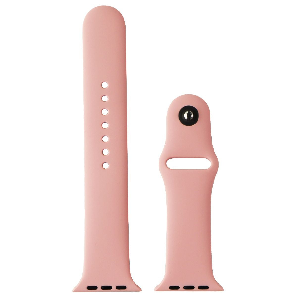 Silicone Watch Band for Apple Watch All Series (42/44/45mm Cases) - Pink Smart Watch Accessories - Watch Bands Unbranded - Simple Cell Bulk Wholesale Pricing - USA Seller