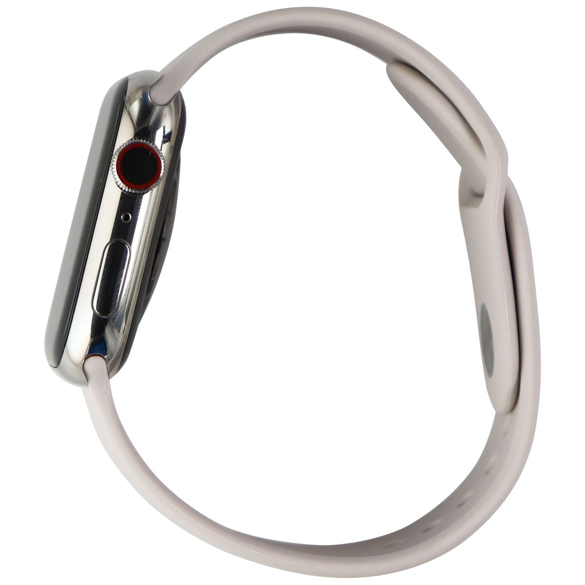 Apple Watch Series 7 (GPS + LTE) A2477 (45mm) Stainless Silver/Starlight Sp Band Smart Watches Apple - Simple Cell Bulk Wholesale Pricing - USA Seller