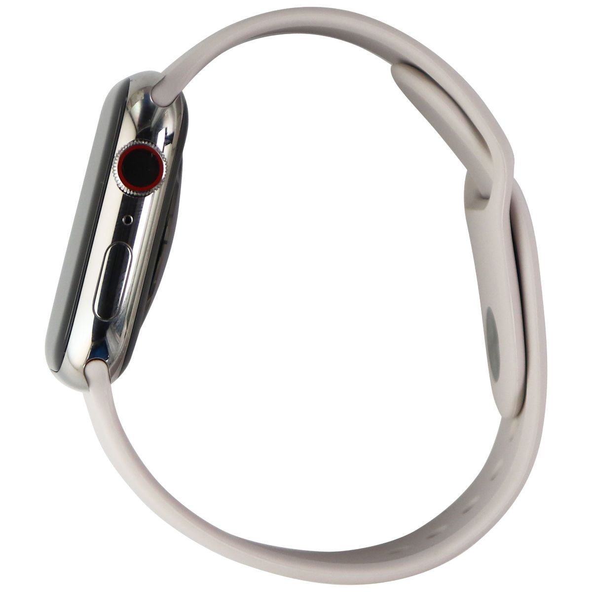 Apple Watch Series 7 (GPS + LTE) A2477 (45mm) Stainless Silver/Starlight Sp Band Smart Watches Apple    - Simple Cell Bulk Wholesale Pricing - USA Seller