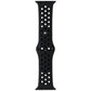 Silicone Sport Band for Apple Watch 38/40/41mm - Black/Anthracite (Small) Smart Watch Accessories - Watch Bands Unbranded    - Simple Cell Bulk Wholesale Pricing - USA Seller