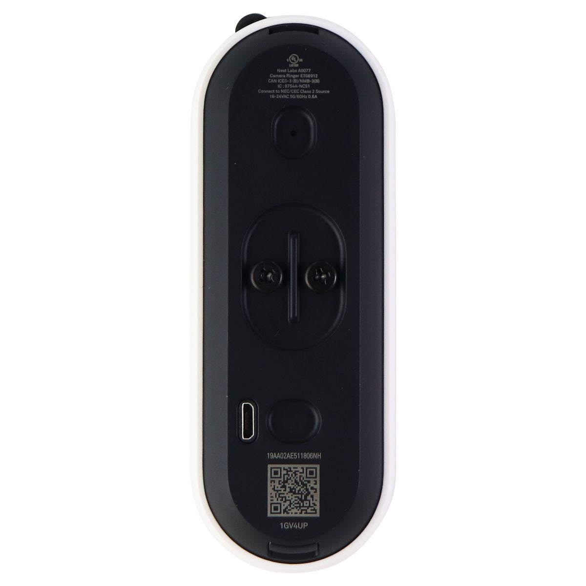 Nest Hello Video Doorbell - Wired - White/Black (A0077) Home Improvement - Other Home Improvement Nest - Simple Cell Bulk Wholesale Pricing - USA Seller