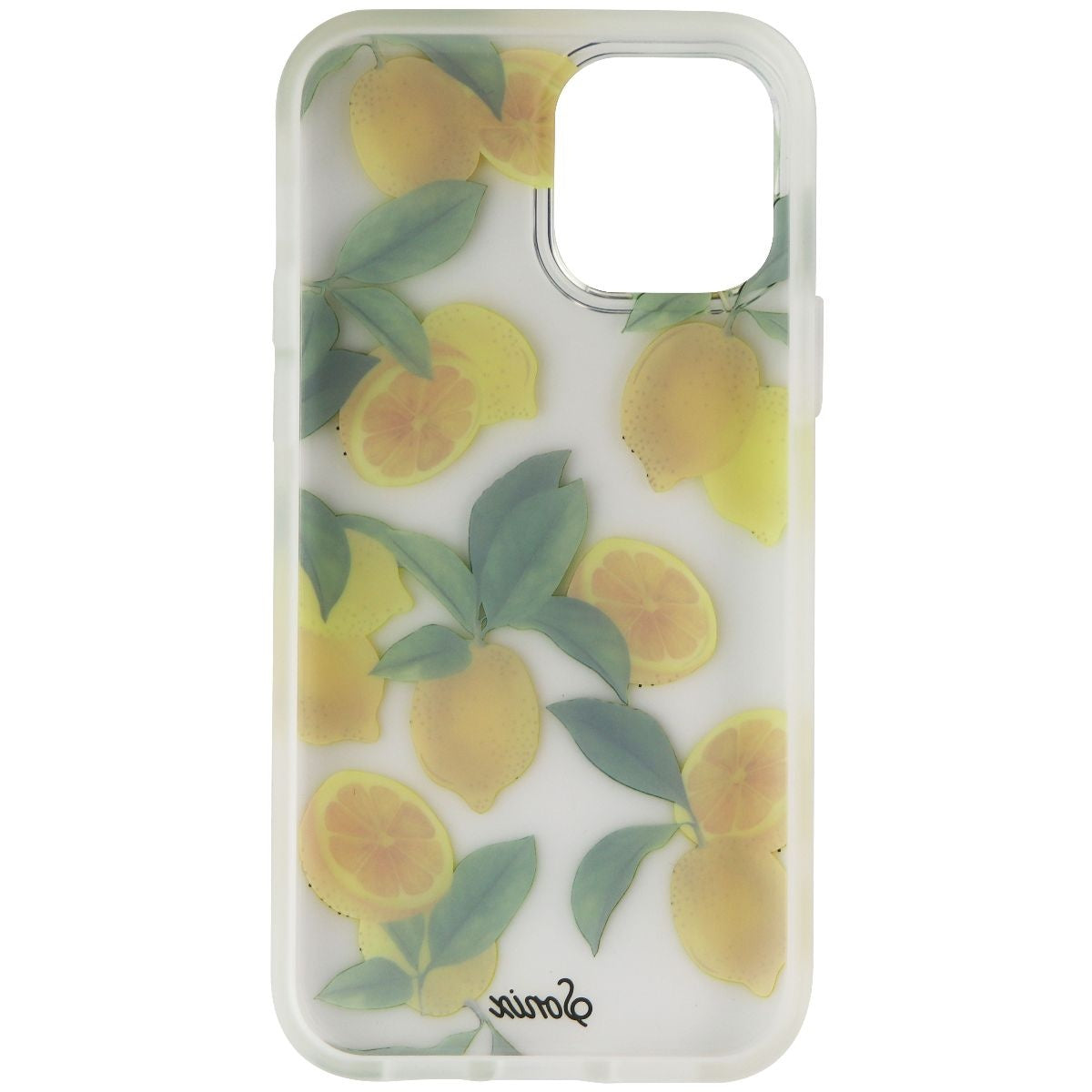 Sonix Clear Coat Series Hard Case for iPhone 12 / 12 Pro - Lemon Zest Cell Phone - Cases, Covers & Skins Sonix    - Simple Cell Bulk Wholesale Pricing - USA Seller