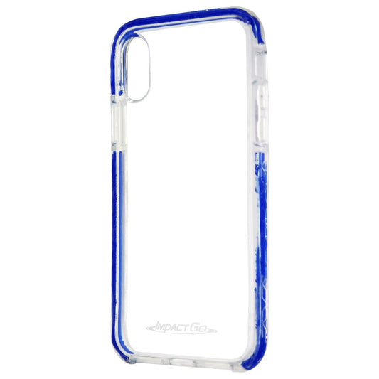Impact Gel Crusader Lite Series Case for Apple iPhone Xs/X - Blue / Clear Cell Phone - Cases, Covers & Skins Impact Gel    - Simple Cell Bulk Wholesale Pricing - USA Seller