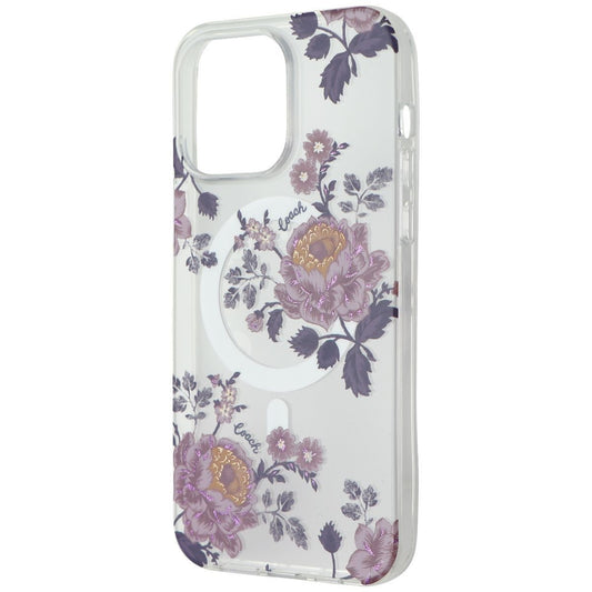Coach Protective Case for MagSafe for iPhone 14 Pro Max - Moody Floral / Purple Cell Phone - Cases, Covers & Skins Coach    - Simple Cell Bulk Wholesale Pricing - USA Seller