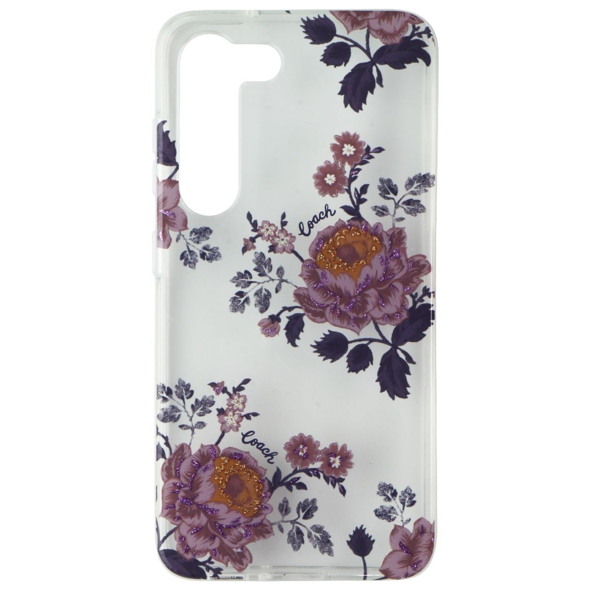 Coach Protective Case for Samsung Galaxy S23 - Moody Floral Cell Phone - Cases, Covers & Skins Coach    - Simple Cell Bulk Wholesale Pricing - USA Seller