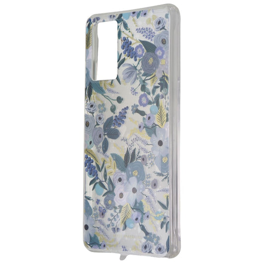 Rifle Paper Co. Hard Case for Samsung Galaxy Note20 5G - Garden Party Blue Cell Phone - Cases, Covers & Skins Case-Mate    - Simple Cell Bulk Wholesale Pricing - USA Seller