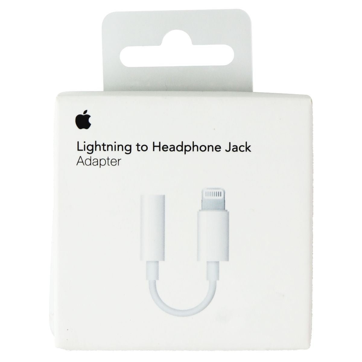 Apple Official 8-Pin to 3.5mm Headphone Jack Adapter - White (A1749) Cell Phone - Cables & Adapters Apple    - Simple Cell Bulk Wholesale Pricing - USA Seller