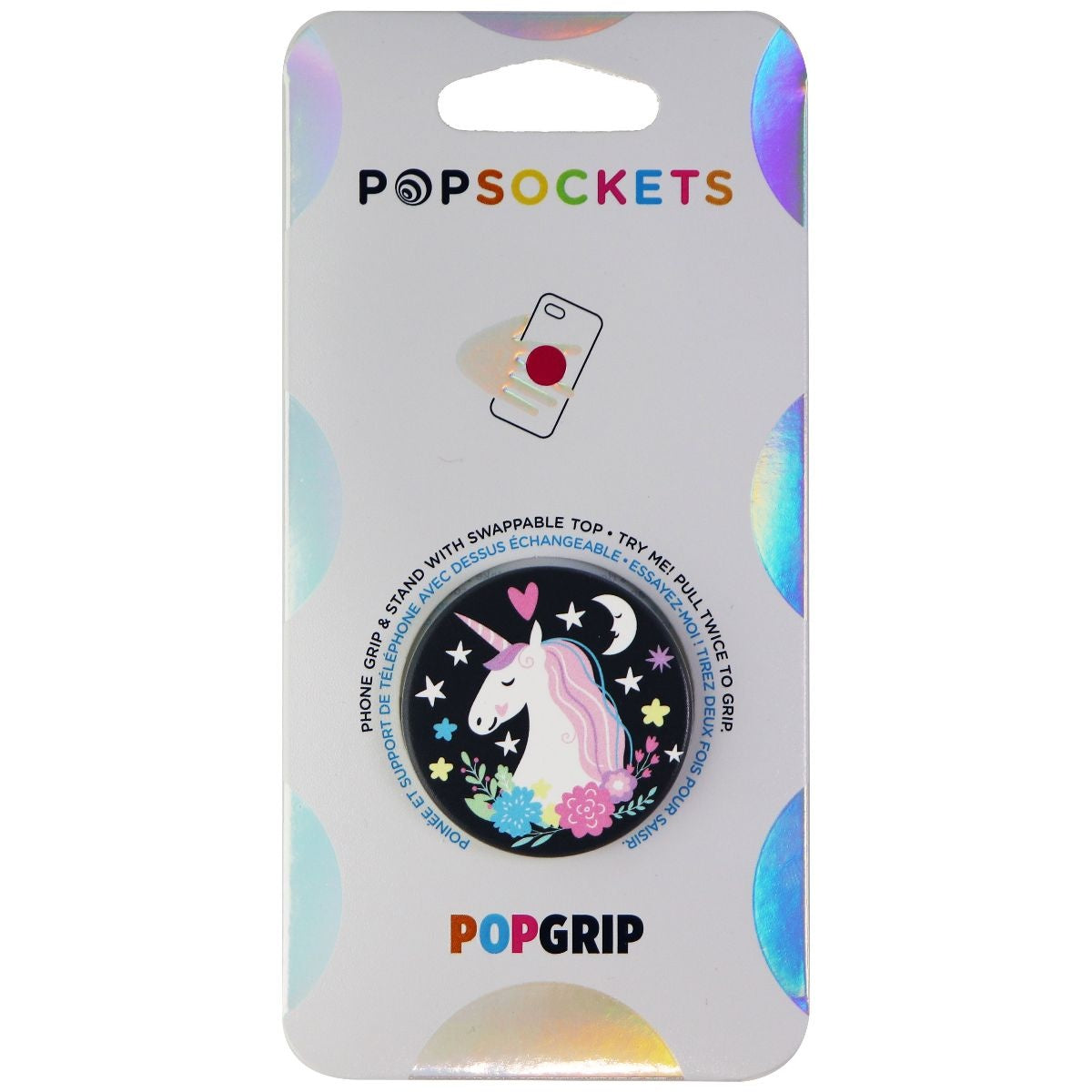 PopSockets: PopGrip with Swappable Top for Phones and Tablets - Unicorn Dreams Cell Phone - Mounts & Holders PopSockets - Simple Cell Bulk Wholesale Pricing - USA Seller