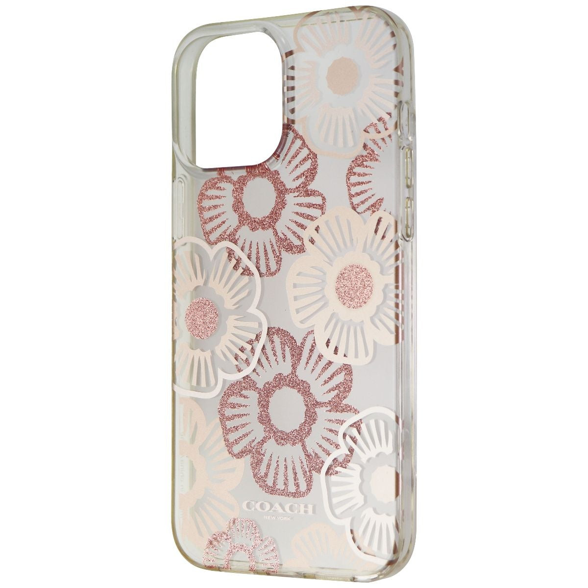 Coach Protective Hardshell Case for iPhone 13 Pro Max - Tea Rose Blush/Clear Cell Phone - Cases, Covers & Skins Coach - Simple Cell Bulk Wholesale Pricing - USA Seller
