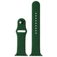 Replacement Silicone Band for Apple Watch (42/44/45mm) M/L Band + Clasp - Green Smart Watch Accessories - Watch Bands Unbranded - Simple Cell Bulk Wholesale Pricing - USA Seller