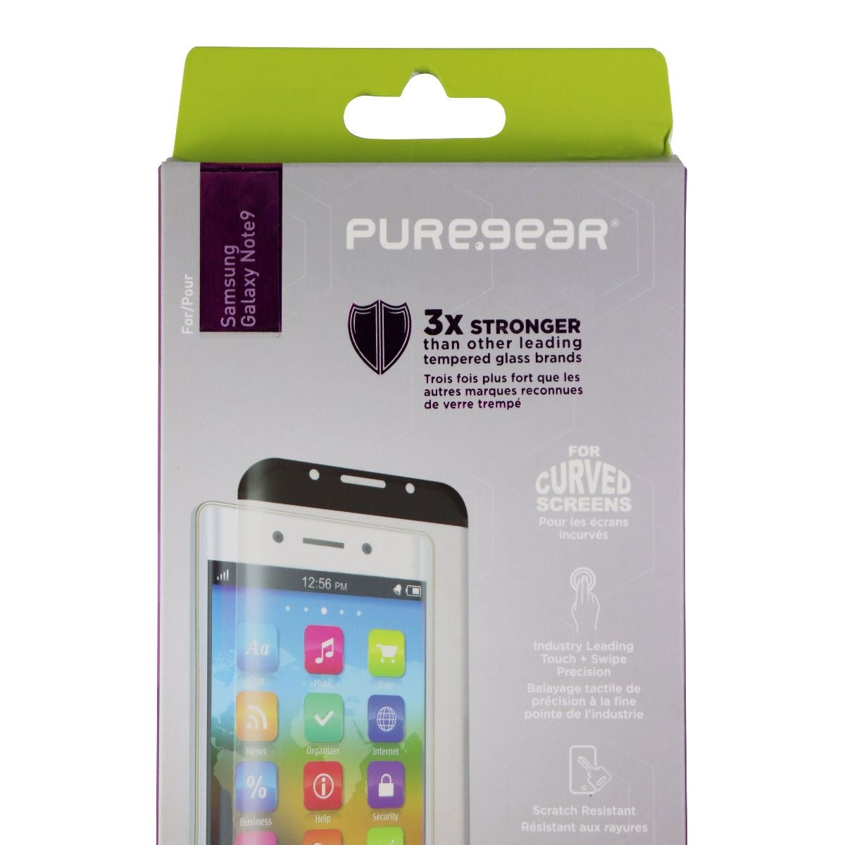 PureGear HD Tempered Glass Screen Protector for Samsung Galaxy Note9 - Clear Cell Phone - Screen Protectors PureGear - Simple Cell Bulk Wholesale Pricing - USA Seller