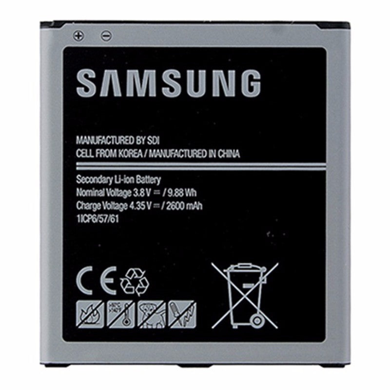 Samsung Galaxy J3 Original 2,600 mAh Cell Phone Battery - Model EB-BG530CBZ Cell Phone - Batteries Samsung - Simple Cell Bulk Wholesale Pricing - USA Seller