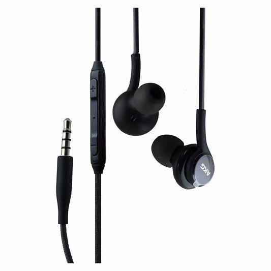 Samsung AKG EO-IG955 3.5mm Earbud Headphones with Microphone/Remote - Dark Gray Cell Phone - Headsets Samsung - Simple Cell Bulk Wholesale Pricing - USA Seller