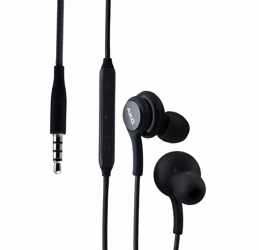 OEM Samsung Galaxy S8 S8 Plus AKG Ear Buds Headphones Headset - Black Portable Audio - Headphones Samsung - Simple Cell Bulk Wholesale Pricing - USA Seller