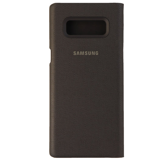 Samsung LED Wallet Cover Hardshell Folio Case for Galaxy Note 8 - Black Cell Phone - Cases, Covers & Skins Samsung - Simple Cell Bulk Wholesale Pricing - USA Seller