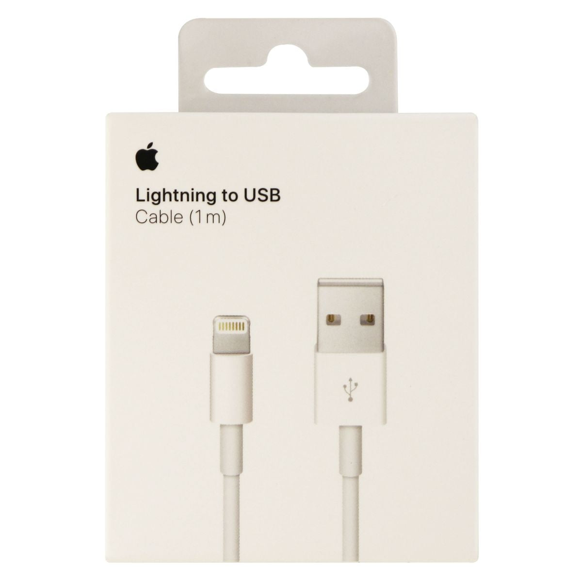 Apple ( MD818AM/A ) 3.3Ft Charge and Sync Cable for iPhones - White Cell Phone - Cables & Adapters Apple - Simple Cell Bulk Wholesale Pricing - USA Seller