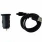 KEY 2.4A Car Charging Adapter and 3 Foot Micro-USB Cable - Black Cell Phone - Chargers & Cradles KEY Enhanced - Simple Cell Bulk Wholesale Pricing - USA Seller