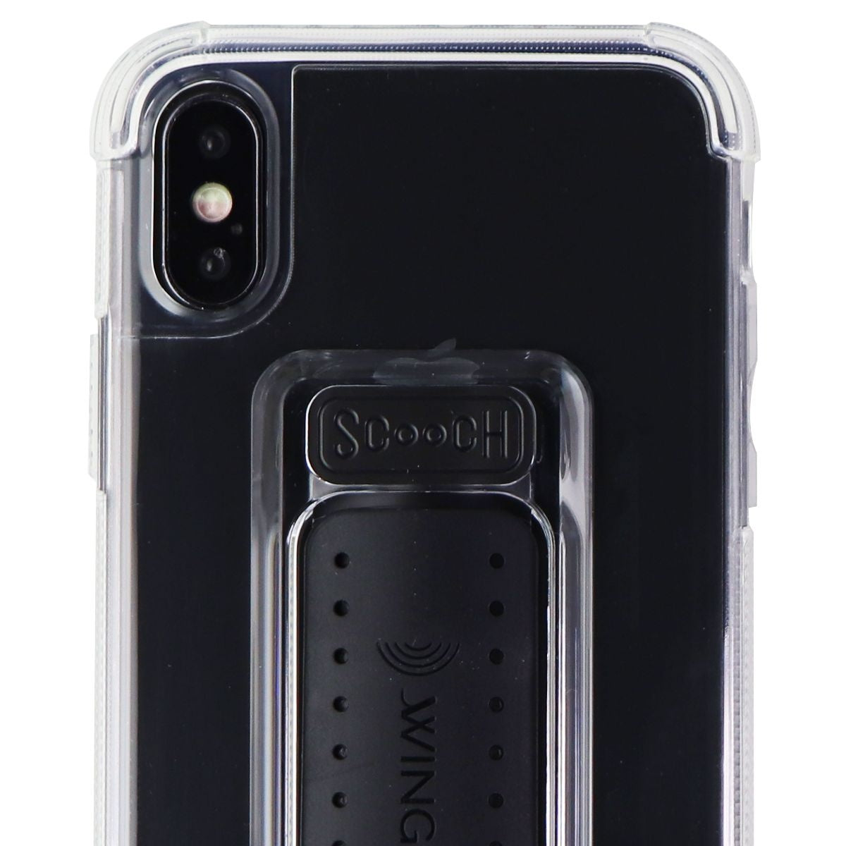 Scooch Wingman Series 5 in 1 Case with Kickstand for Apple iPhone XS / X - Clear Cell Phone - Cases, Covers & Skins Scooch    - Simple Cell Bulk Wholesale Pricing - USA Seller
