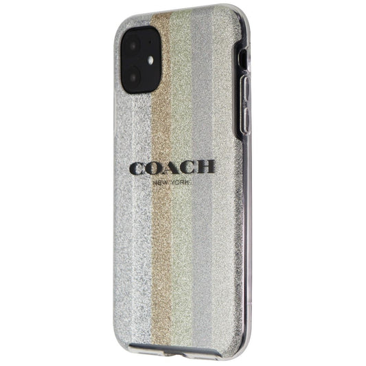 Coach Protective Case for Apple iPhone 11 (6.1-inch) - Glitter Americana Cell Phone - Cases, Covers & Skins Coach    - Simple Cell Bulk Wholesale Pricing - USA Seller