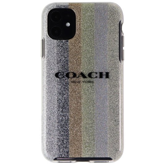 Coach Protective Case for Apple iPhone 11 (6.1-inch) - Glitter Americana Cell Phone - Cases, Covers & Skins Coach    - Simple Cell Bulk Wholesale Pricing - USA Seller