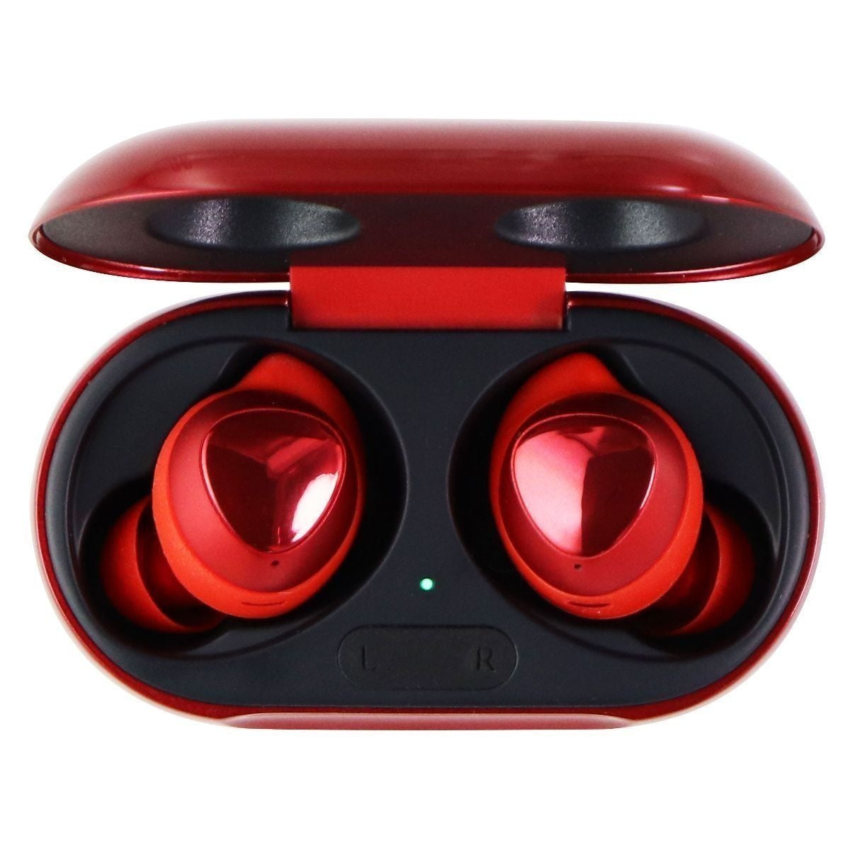 Samsung Galaxy Buds+ Plus, True Wireless Earbuds - Red (SM-R175) Portable Audio - Headphones Samsung - Simple Cell Bulk Wholesale Pricing - USA Seller