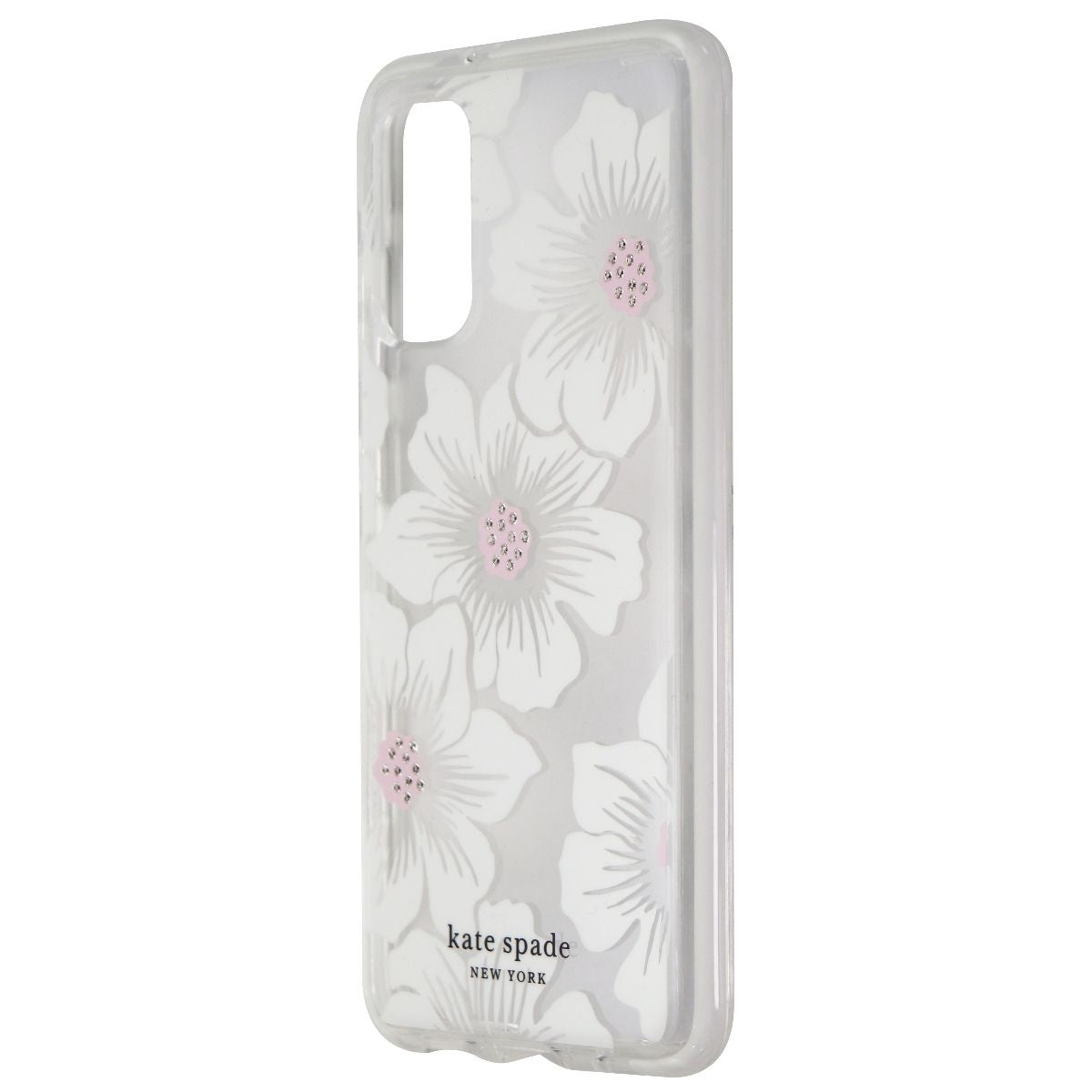 Kate Spade Defensive Hardshell Case for Samsung Galaxy S20 - Hollyhock Floral Cell Phone - Cases, Covers & Skins Kate Spade    - Simple Cell Bulk Wholesale Pricing - USA Seller