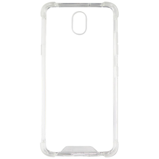 Key Hybrid Shock Absorbent Hard Case LG for Tribute Royal - Clear Cell Phone - Cases, Covers & Skins Key - Simple Cell Bulk Wholesale Pricing - USA Seller