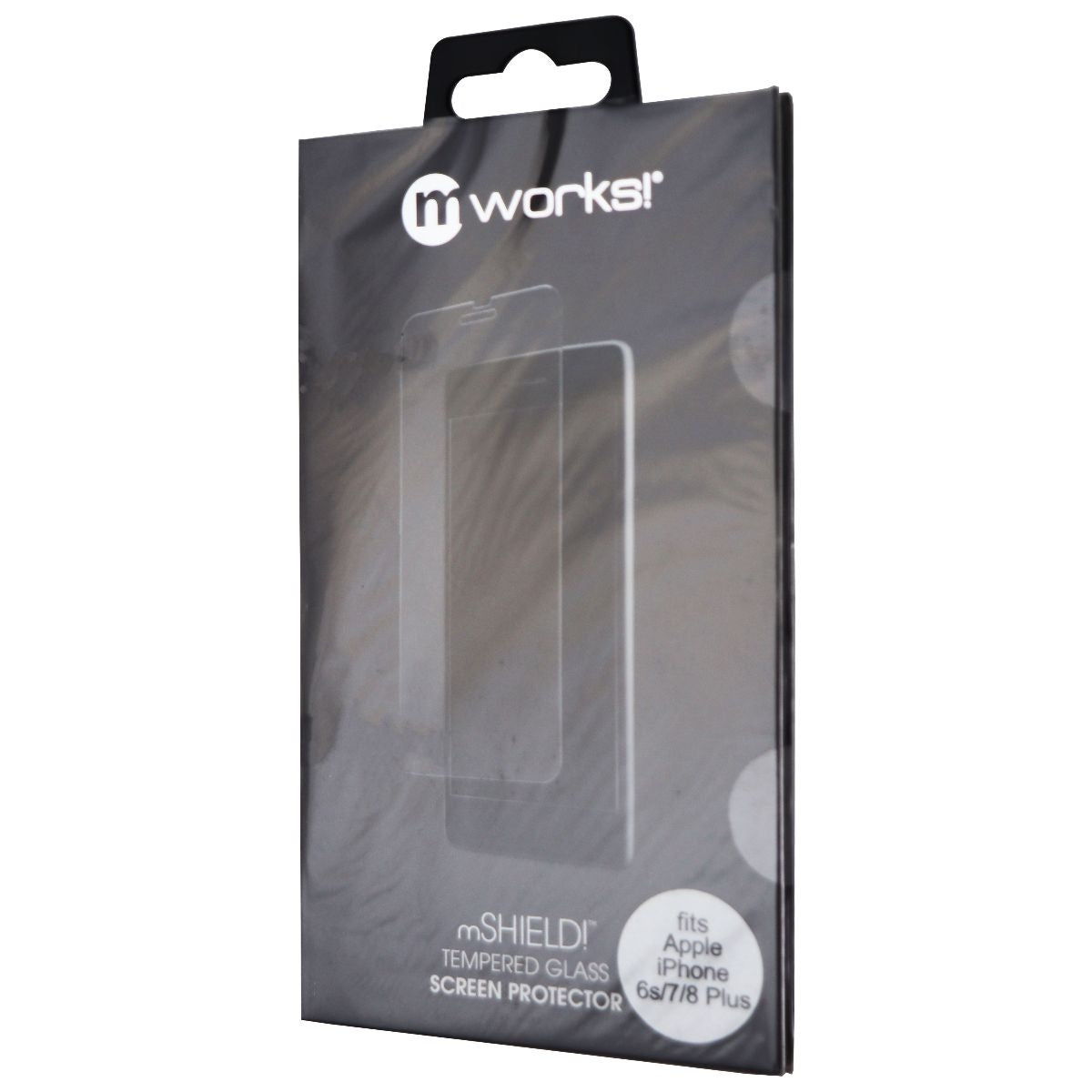 mWorks mShield Tempered Glass Screen for iPhone 8 Plus / 7 Plus / 6s Plus -Clear Cell Phone - Screen Protectors mWorks!    - Simple Cell Bulk Wholesale Pricing - USA Seller